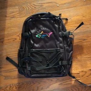 Greg Norman Black Backpack